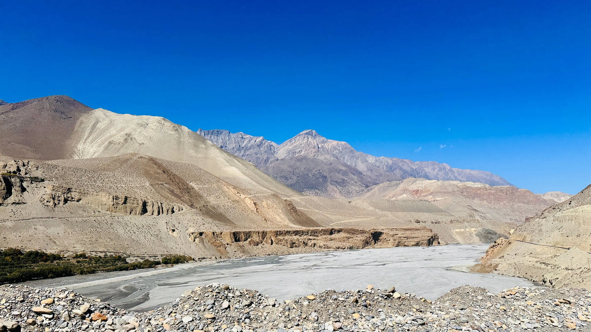 Kali Gandaki valley in Mustang, Nepal.