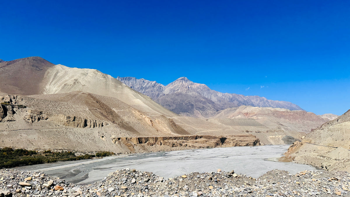 Kali Gandaki valley in Mustang, Nepal.