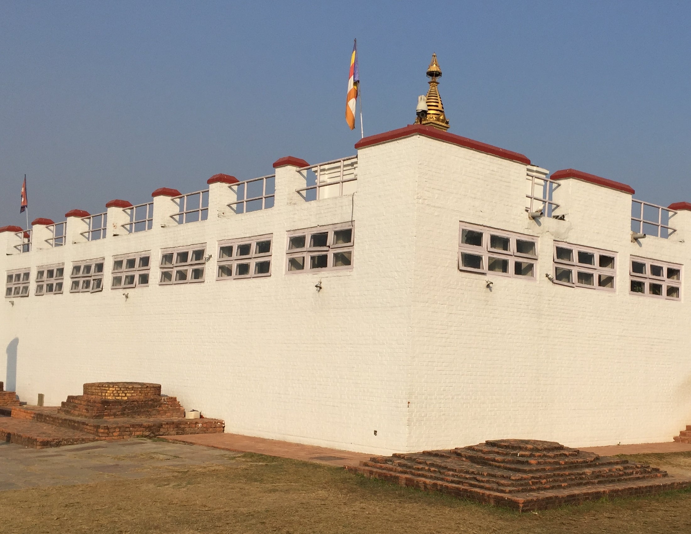 Maya Devi Temple in Lumbini, Nepal.