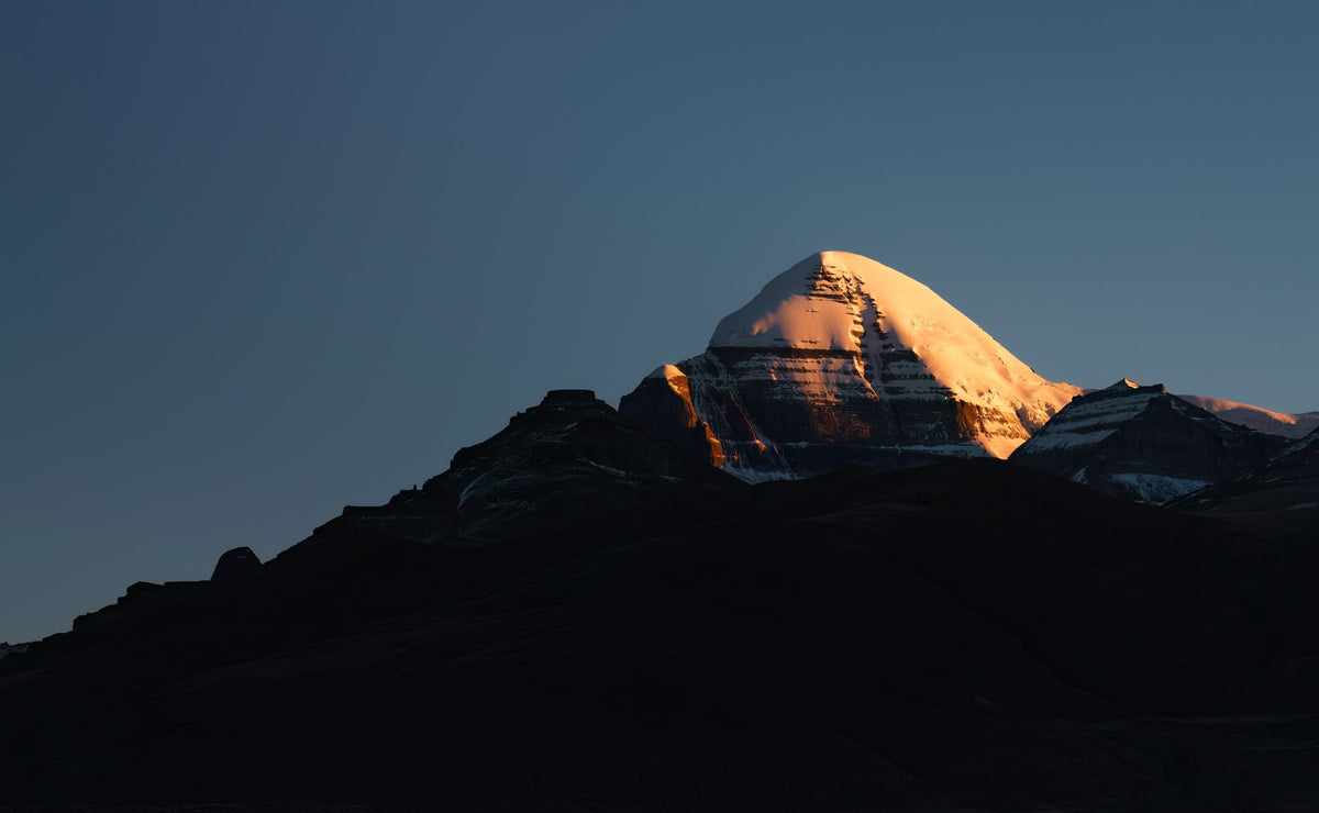 Mount Kailash at sunrise, western Tibet